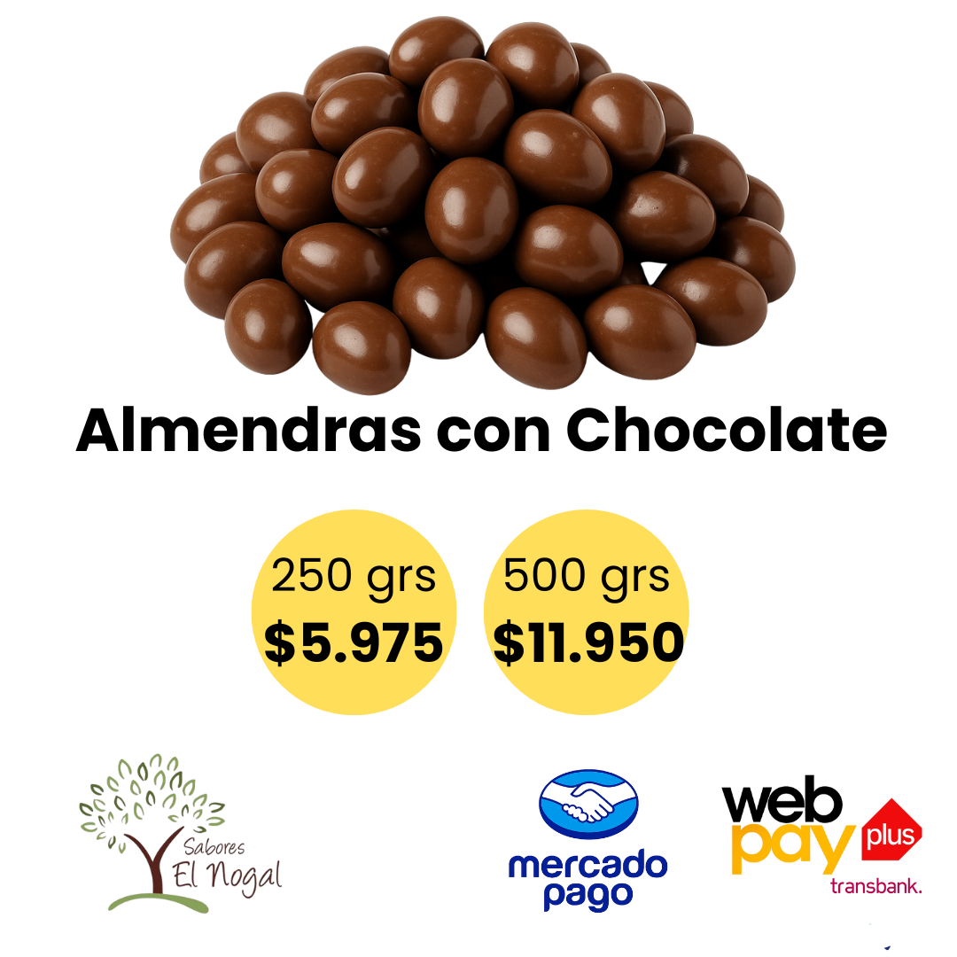 Almendras con Chocolate a Granel