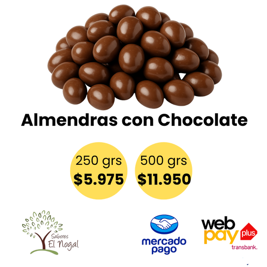 Almendras con Chocolate a Granel