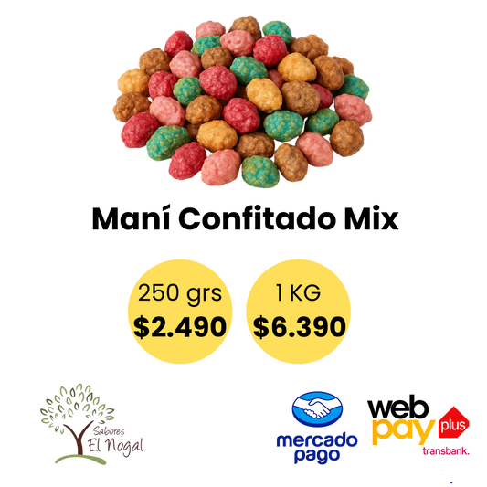 Maní Confitado Mix a Granel