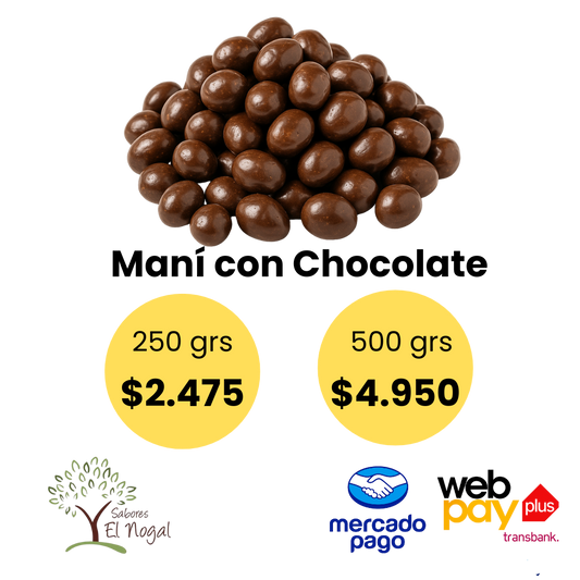 Mani con Chocolate a Granel