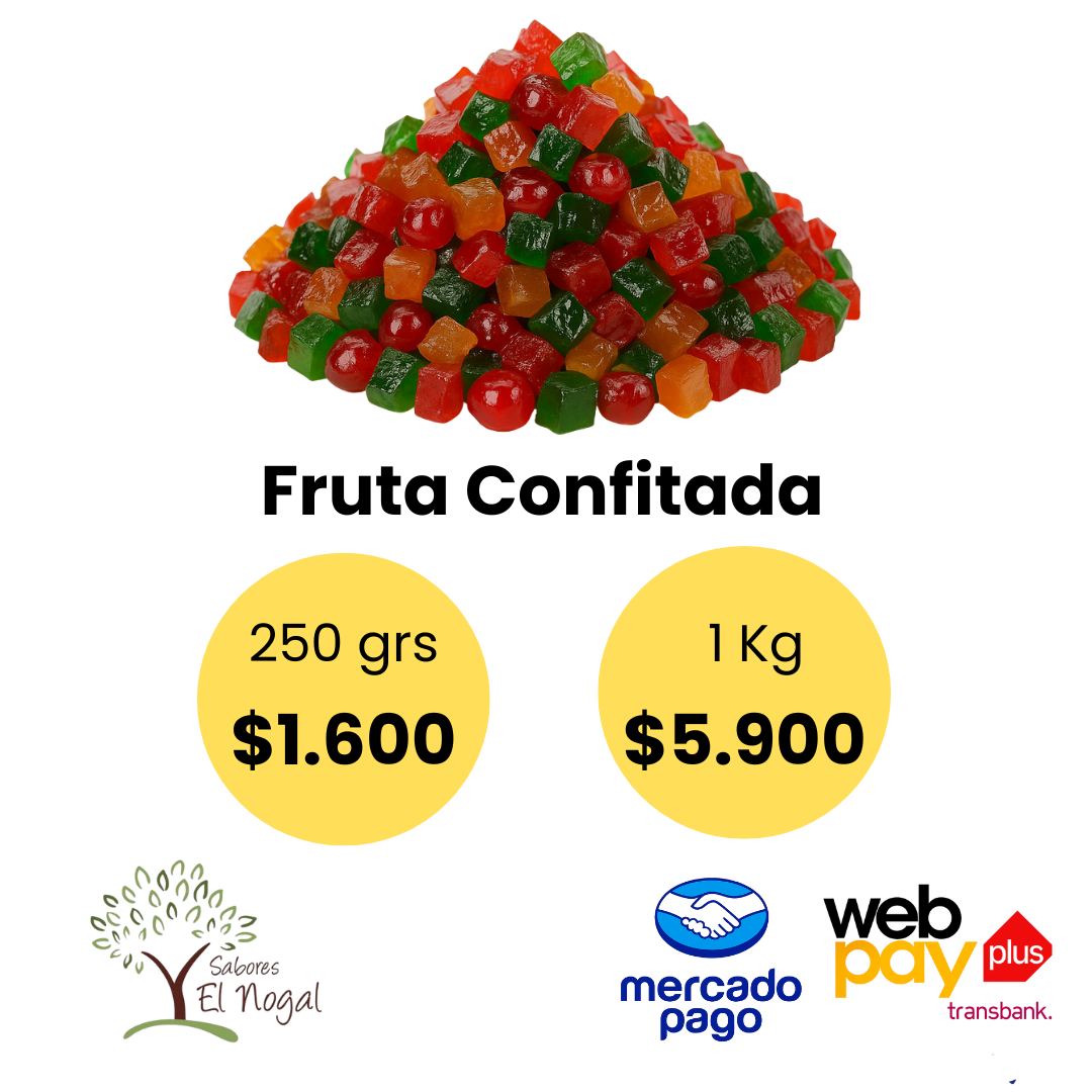 Fruta Confitada Rocofrut con Marrasquino - 1 kg