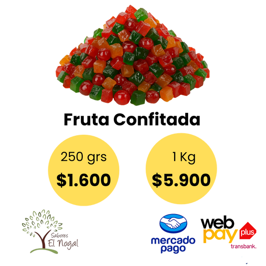 Fruta Confitada Rocofrut con Marrasquino - 1 kg