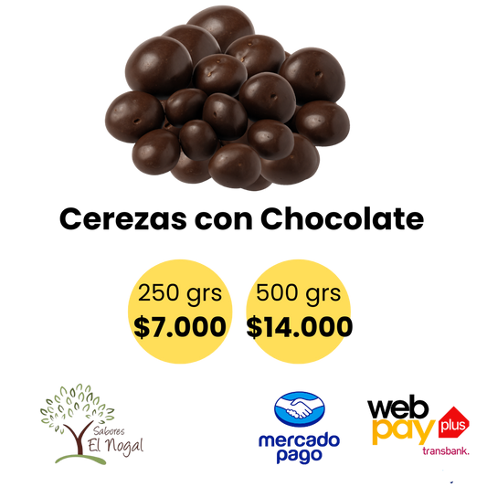 Cerezas con Chocolate a Granel