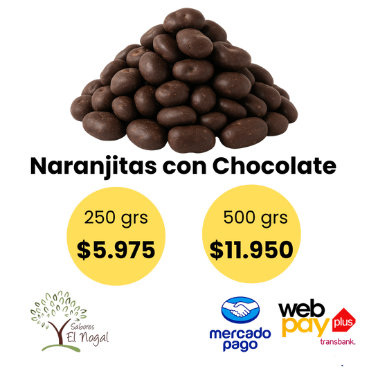 Naranjitas con Chocolate a Granel