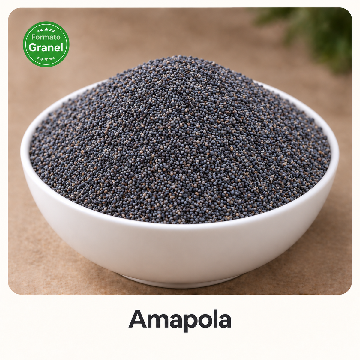 Amapola a granel