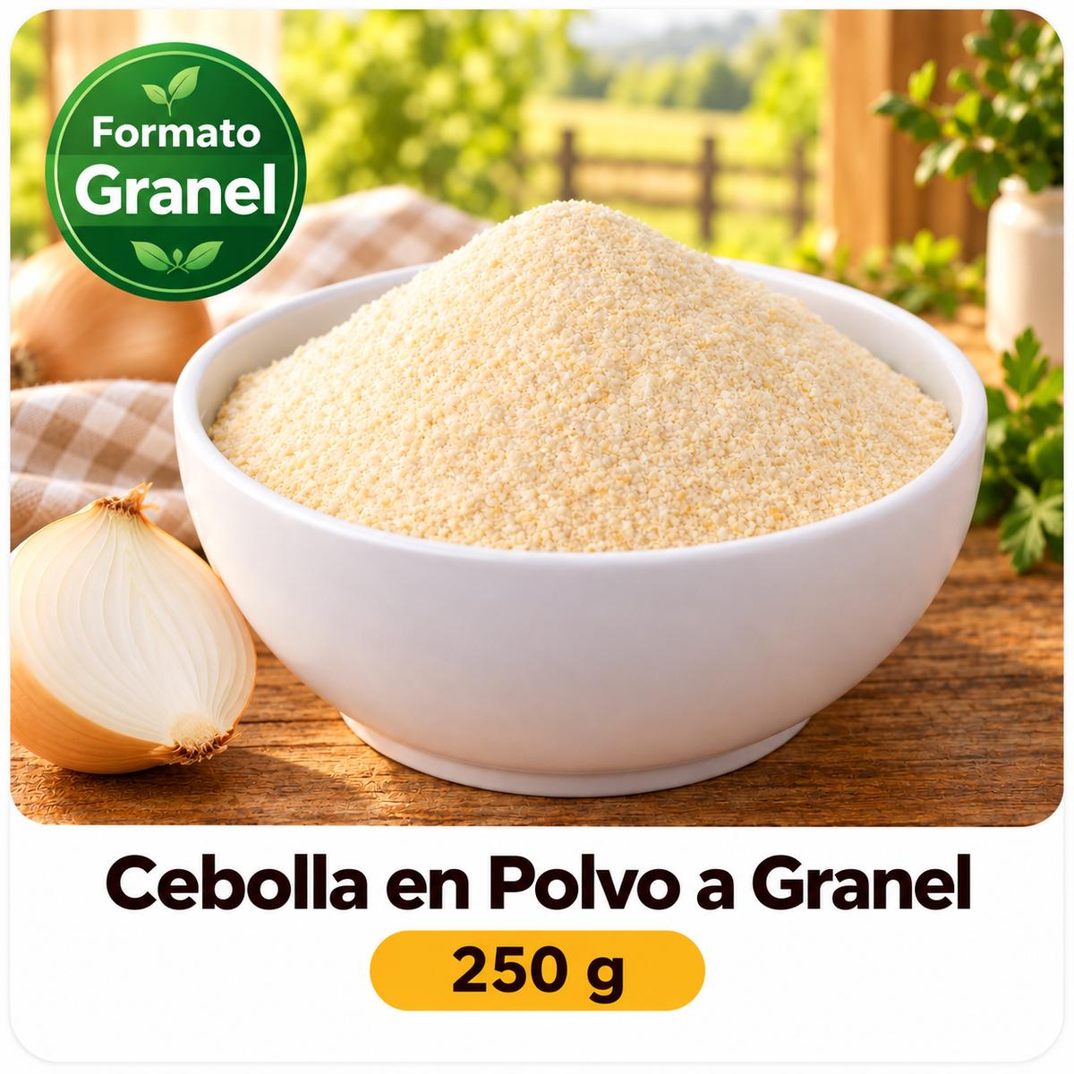 Cebolla en Polvo