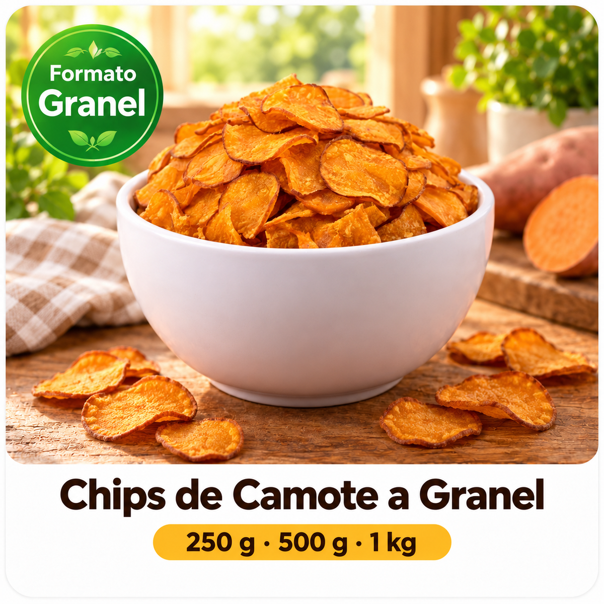 Chips de Camote