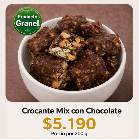 Crocante Mix con Chocolate