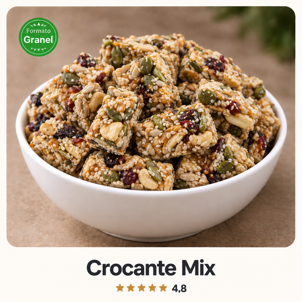 Crocante mix a granel