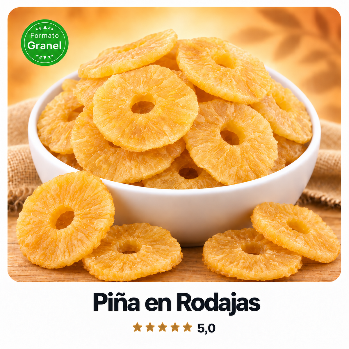 Piña en Rodajas