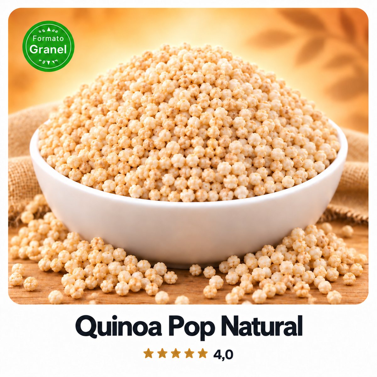 Quinoa Pop Natural