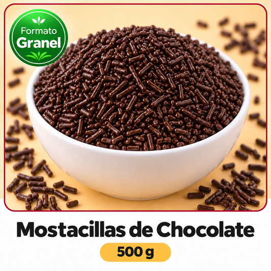 Mostacillas de Chocolate — Sabores El Nogal