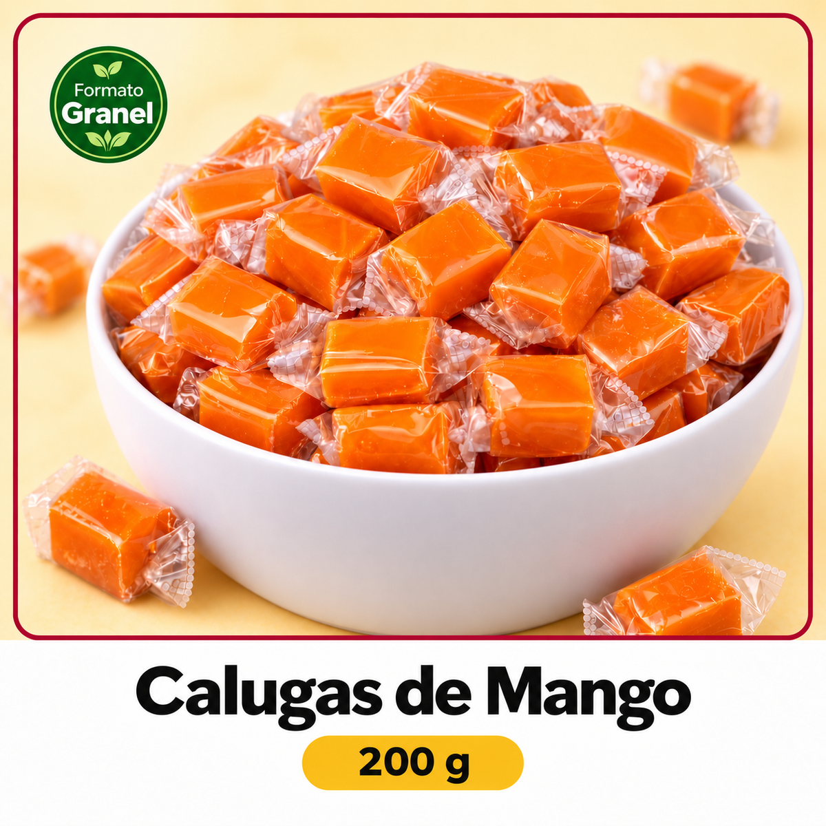 Calugas de Mango — Sabores El Nogal