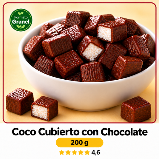Coco Cubierto con Chocolate — Sabores El Nogal