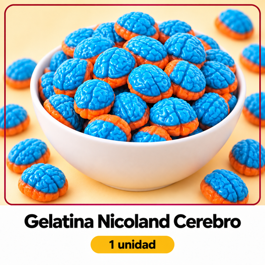 Gelatina Nicoland Cerebro — Sabores El Nogal