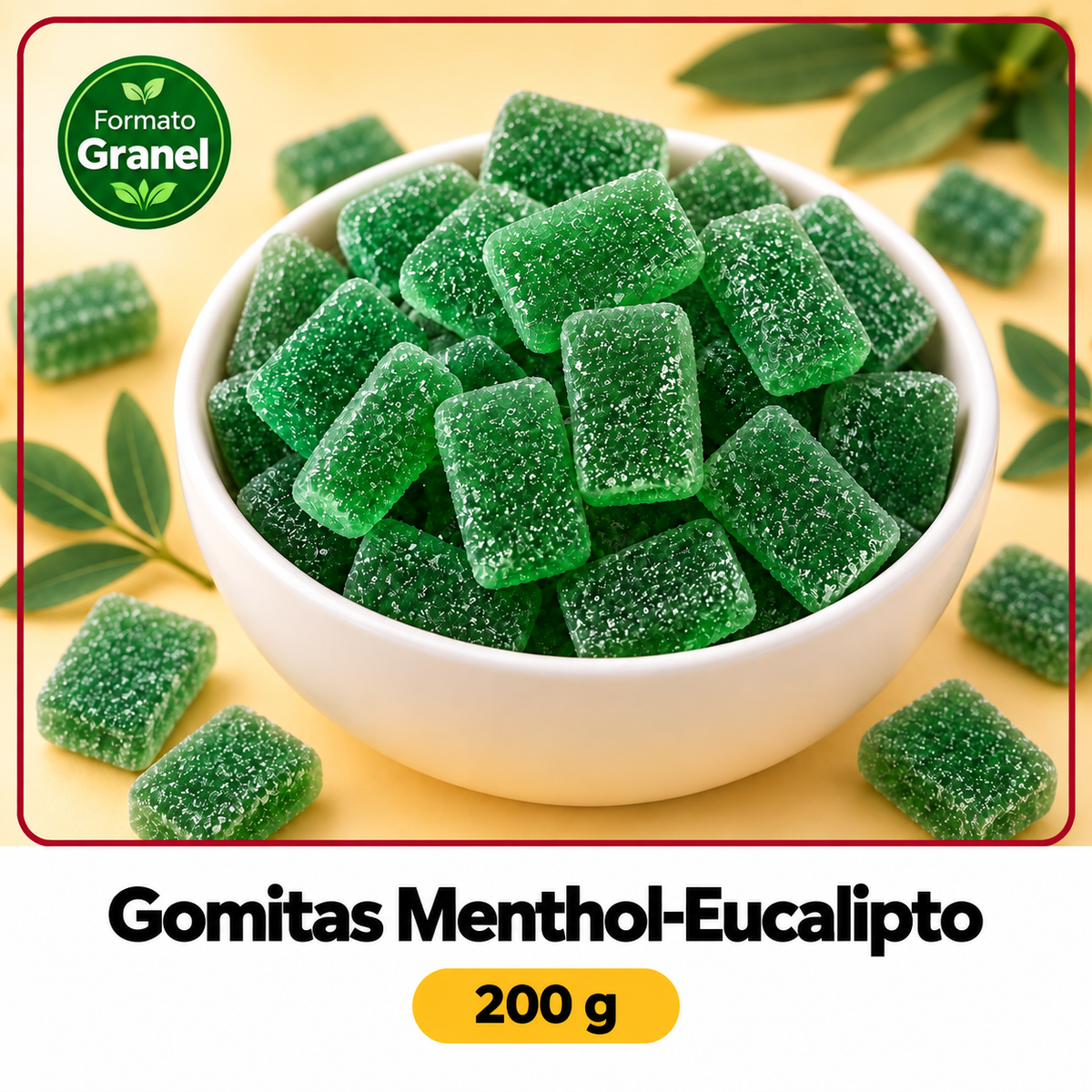 Gomitas Menthol-Eucalipto — Sabores El Nogal