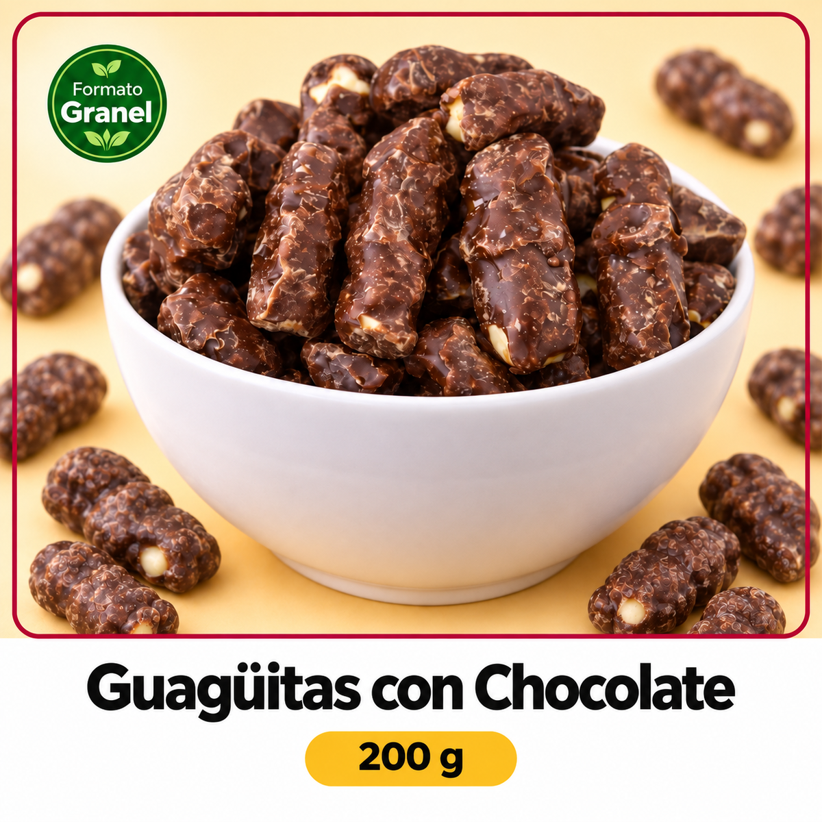Guagüitas con Chocolate — Sabores El Nogal
