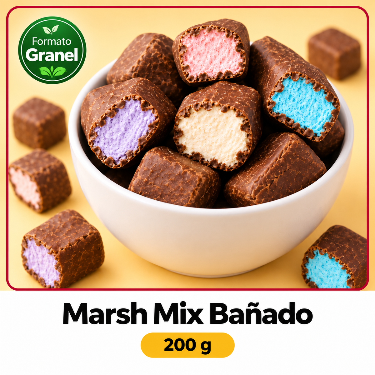 Marsh Mix Bañado a Granel - Sabores El Nogal