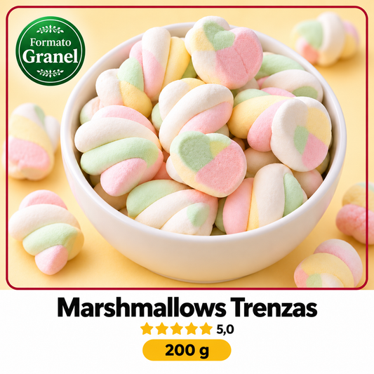 Marshmallows Trenzas a Granel - Sabores El Nogal