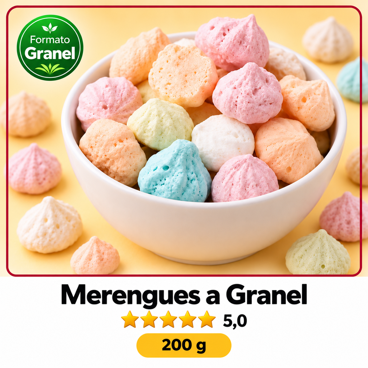 Merengues a Granel ⭐ Recomendado - Sabores El Nogal