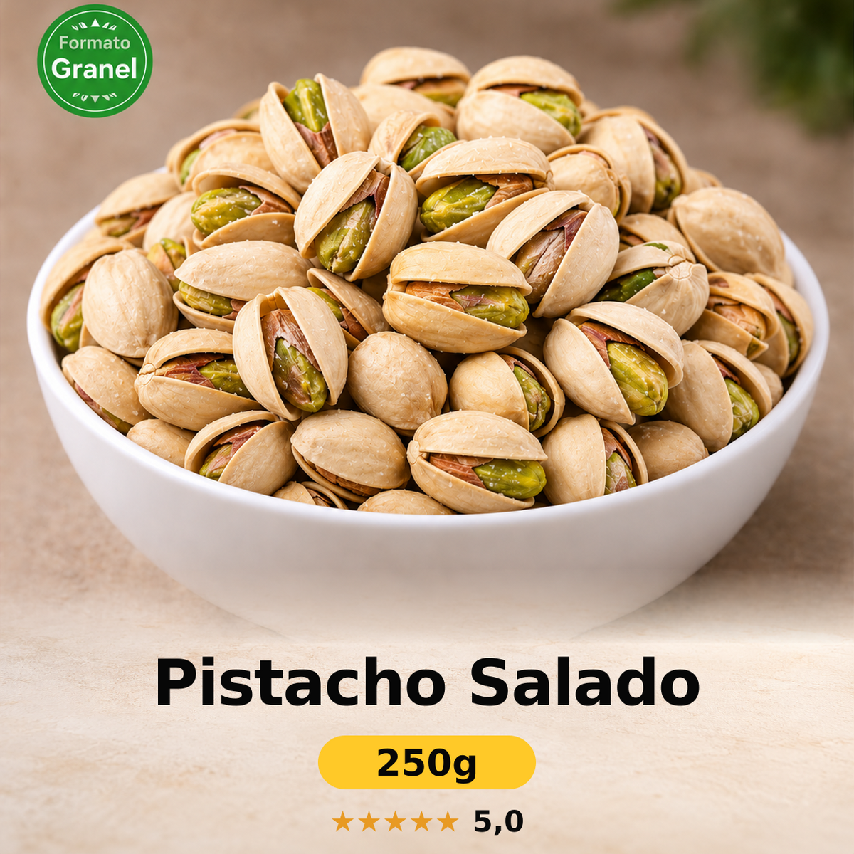 Pistacho salado a Granel — Sabores El Nogal