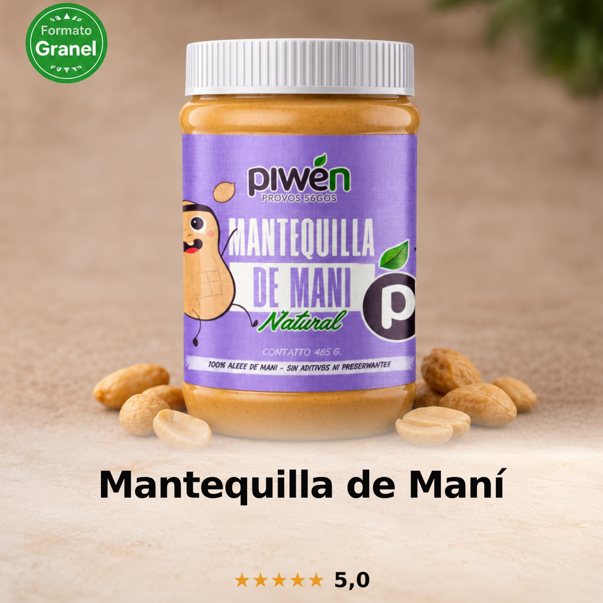 Mantequilla de Maní — Sabores El Nogal