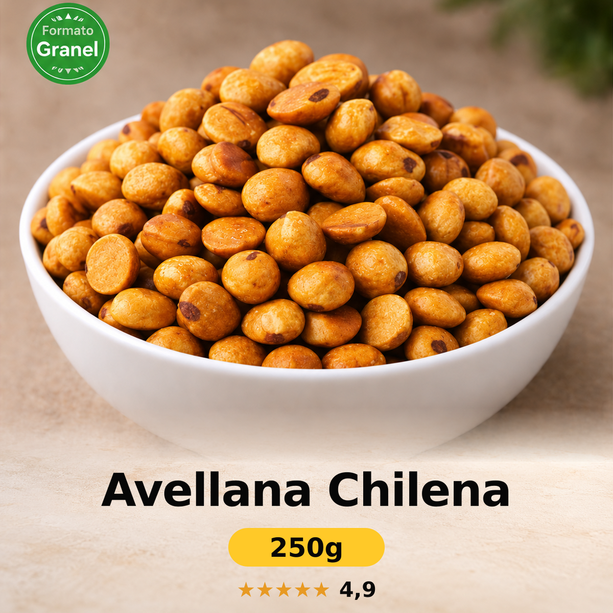 Avellana Chilena a Granel — Sabores El Nogal