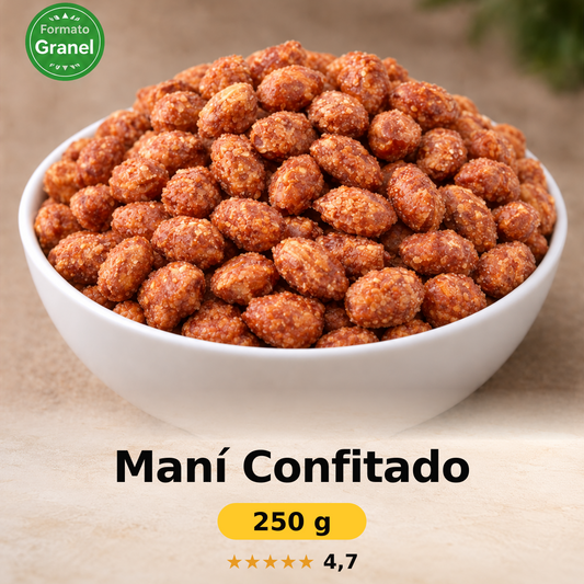 Maní Confitado a Granel Natural — Sabores El Nogal