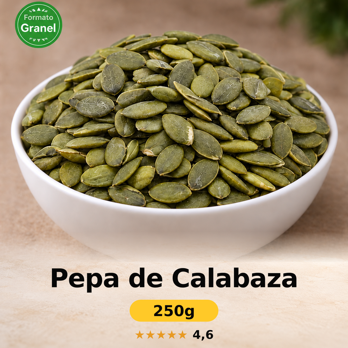Pepa de Calabaza a Granel — Sabores El Nogal