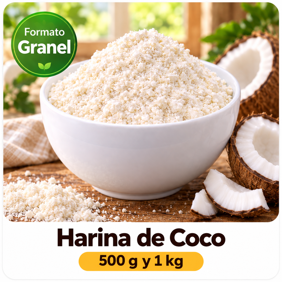 Harina de Coco