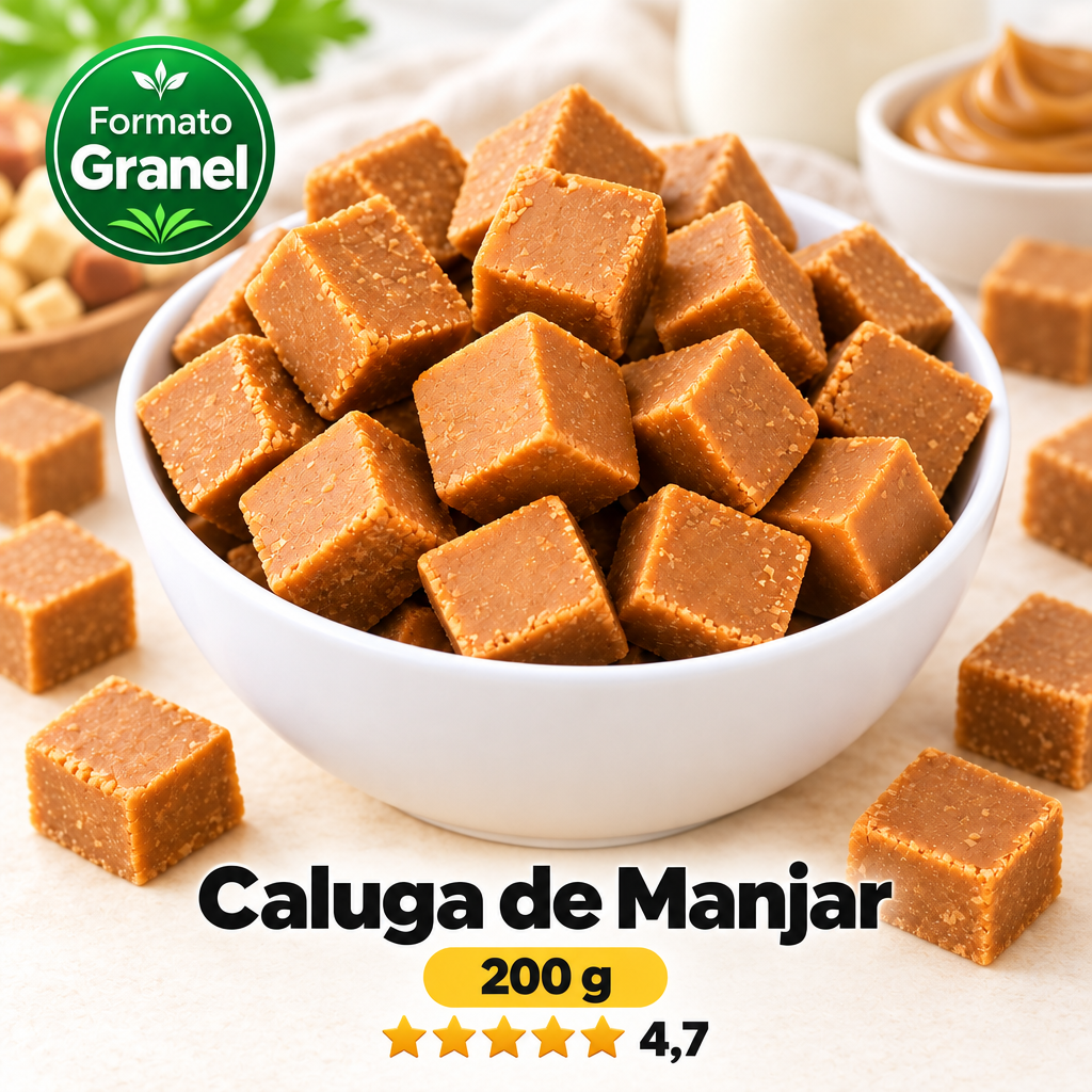 Propuesta secundaria comercial de Caluga de Manjar a Granel