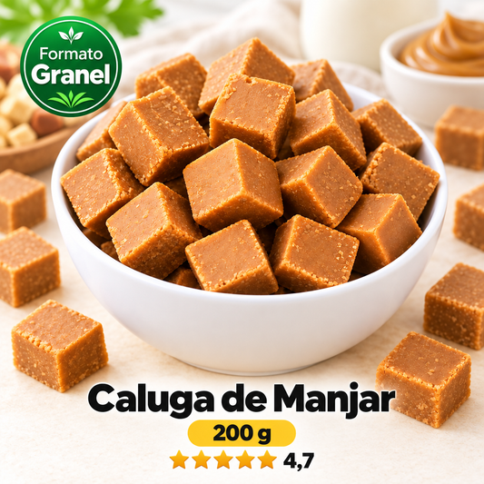 Propuesta secundaria comercial de Caluga de Manjar a Granel