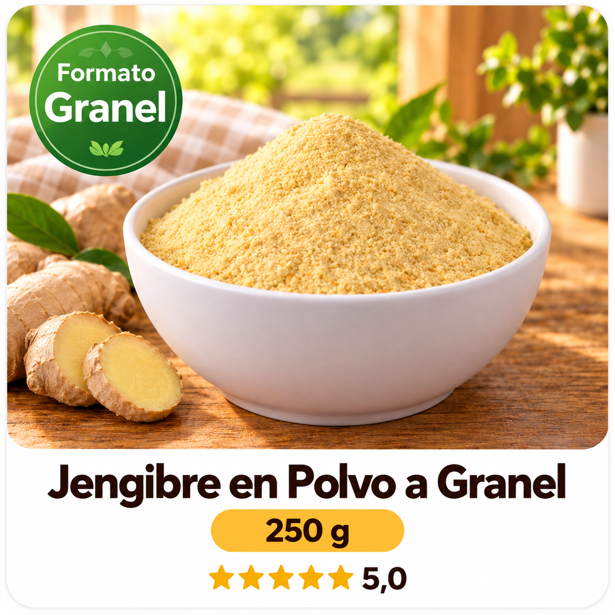 Jengibre en Polvo