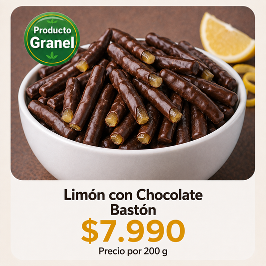 Limón con Chocolate Bastón