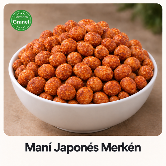 Maní japonés merkén a granel