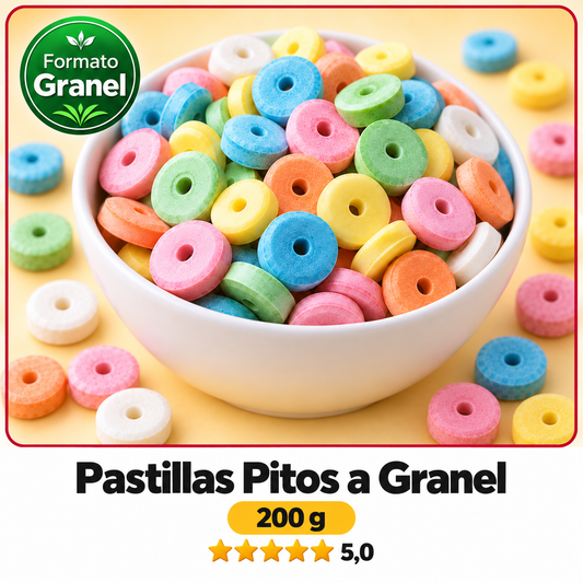Pastillas Pitos Clásicas a Granel