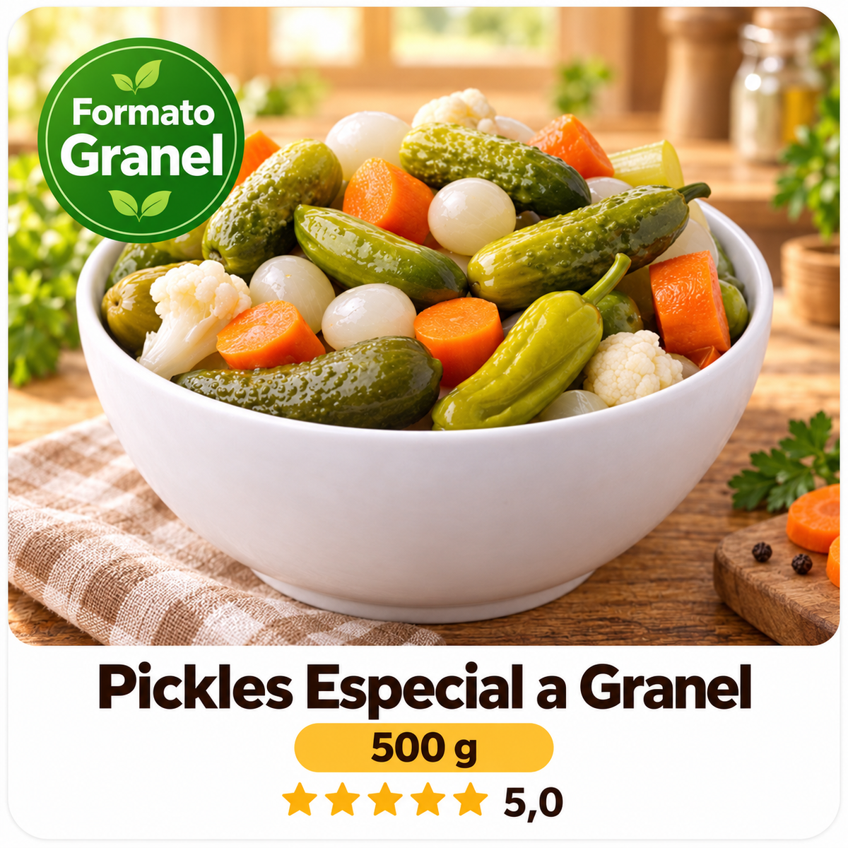 Pickles Especial a Granel