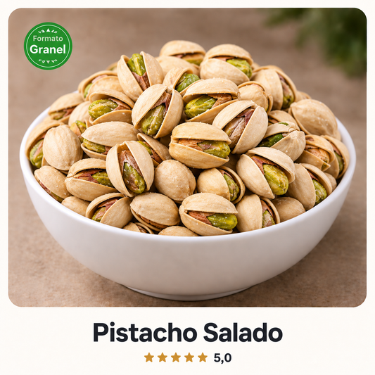 Pistacho salado a granel