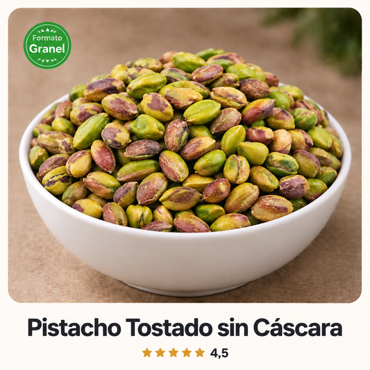 Pistacho tostado sin cáscara a granel