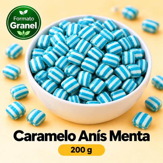 Caramelo Anís Menta — propuesta Formato Granel 200 g