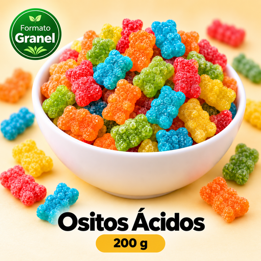 Ositos Ácidos — propuesta Formato Granel 200 g