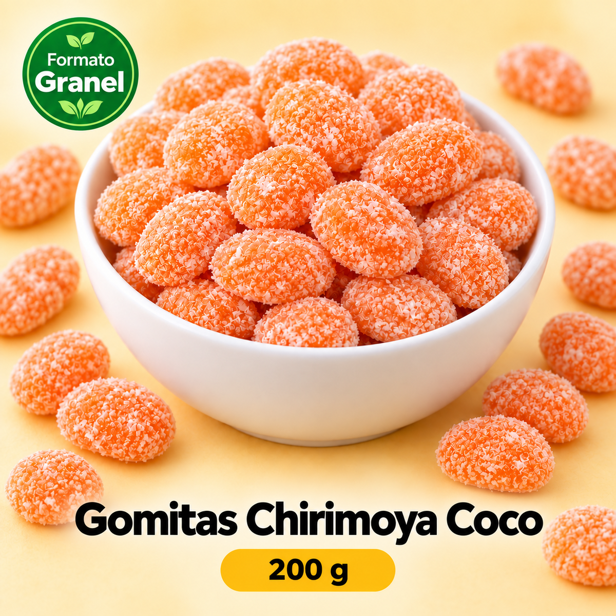 Gomitas Chirimoya Coco - propuesta secundaria