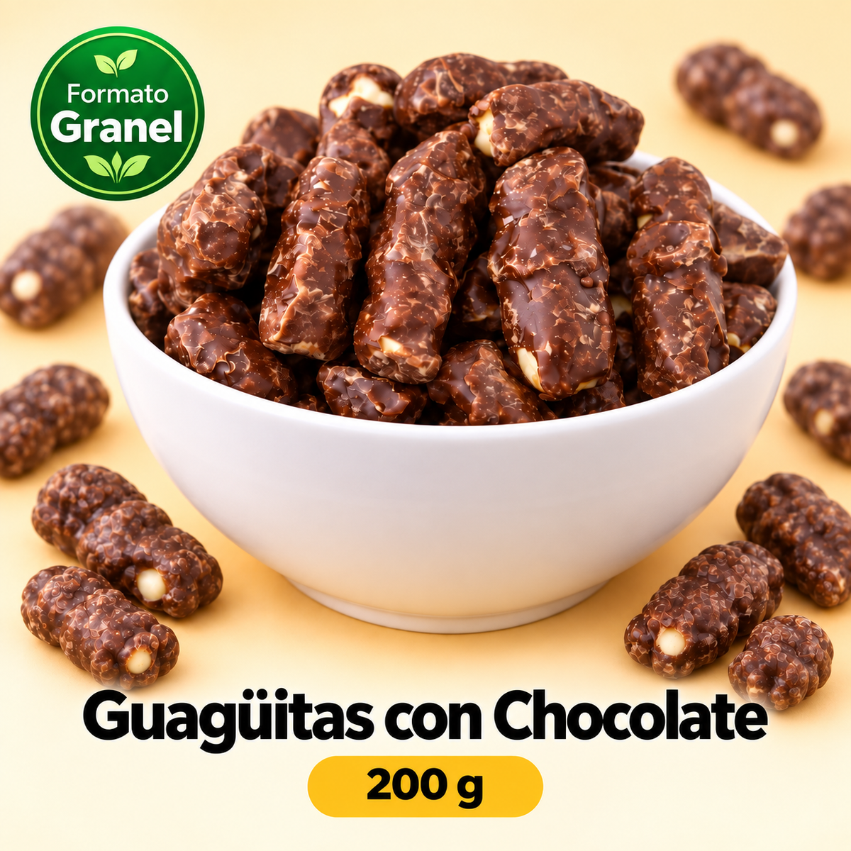 Guagüitas con Chocolate - propuesta secundaria