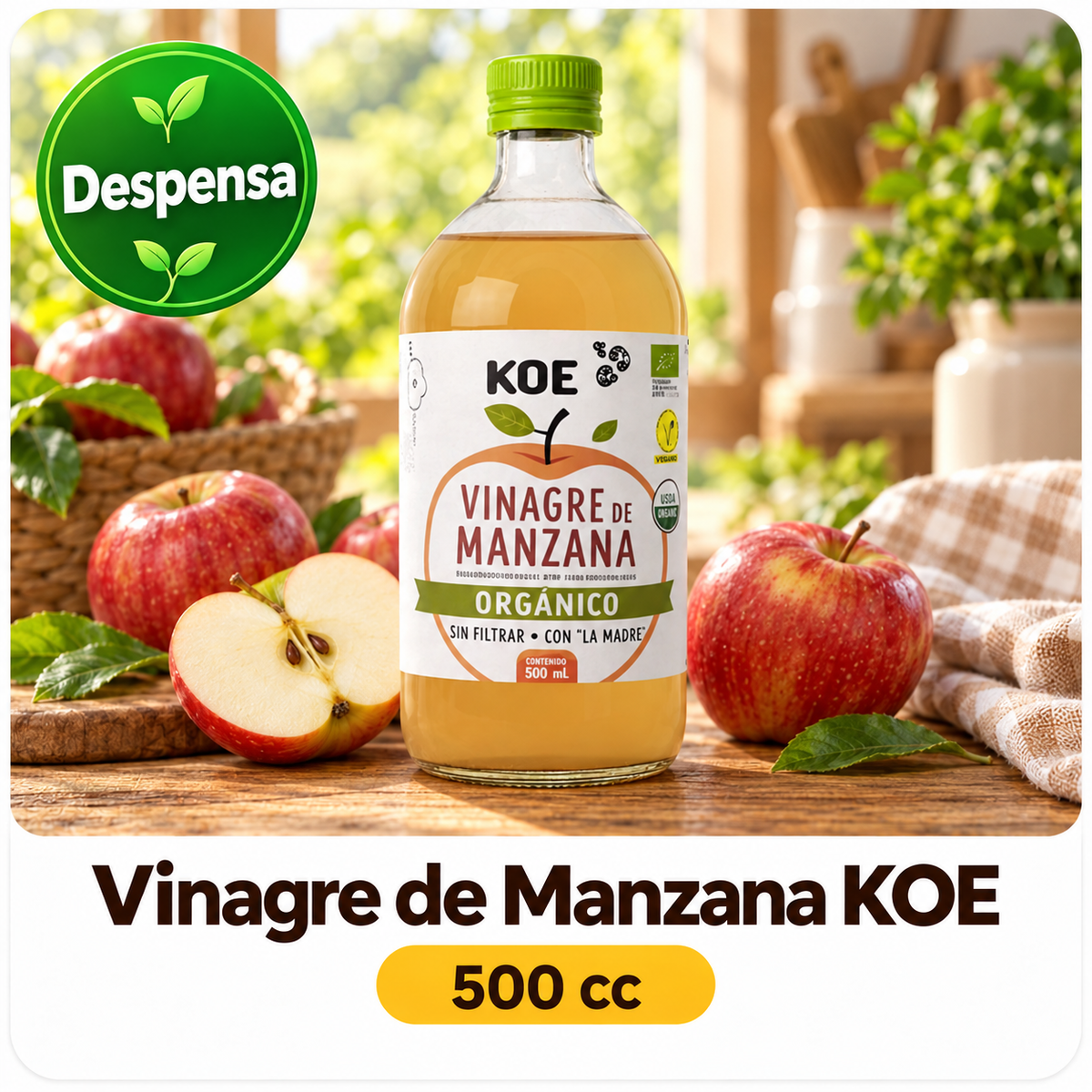 Vinagre de Manzana KOE